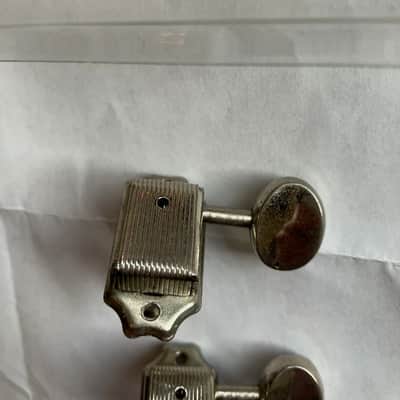 Gotoh TK-0779-001 Vintage Tuning Keys, 6-in-Line 2010s - Nickel image 2