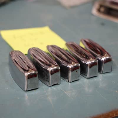 Vintage Rogers Bread & Butter Tab Lug, Single Tension For Toms 3916R, 5-Pack Set B image 4