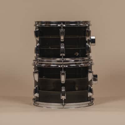 1970s Ludwig 'Tivoli' Vistalite in Smoke - 14x22, 8x12, 9x13, 16x16 image 18
