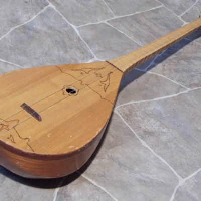 vintage Uzbek 2string muleberry dotar dutar dutor central Asia plucked folk instrument image 3