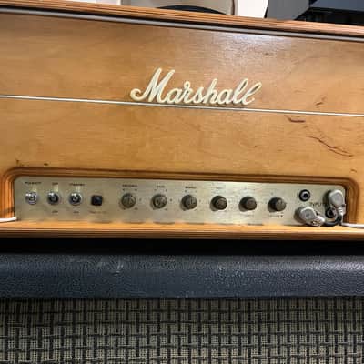 Vintage Marshall Amp, Speaker Cabinet, and Power Brake image 4