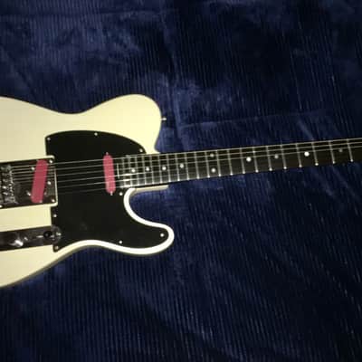 Modulus Blacknife Telecaster 1980's Aged White Blonde image 1