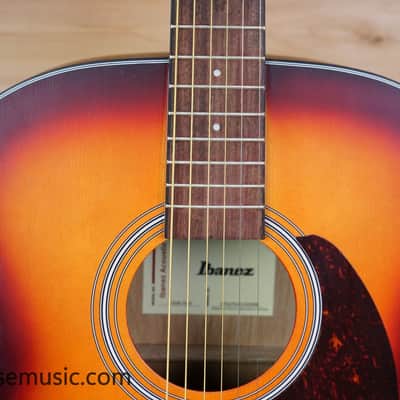 Ibanez PJ50E Open Pore - Vintage Amber Sunburst image 3