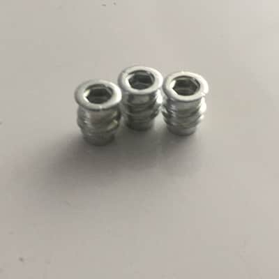 3 NecTite Neck Screw Machine Inserts for Strat Tele Bass Custom Guitar Necks Luthiers image 3