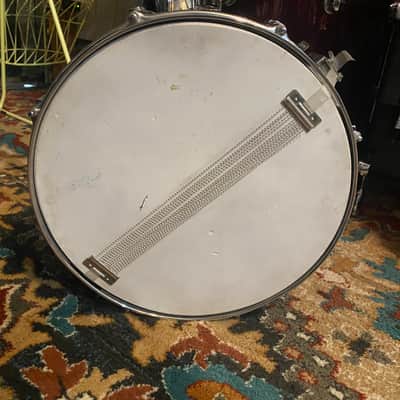 Vintage MIJ Tempro Snare Drum 1970’s - Blue Sparkle image 3