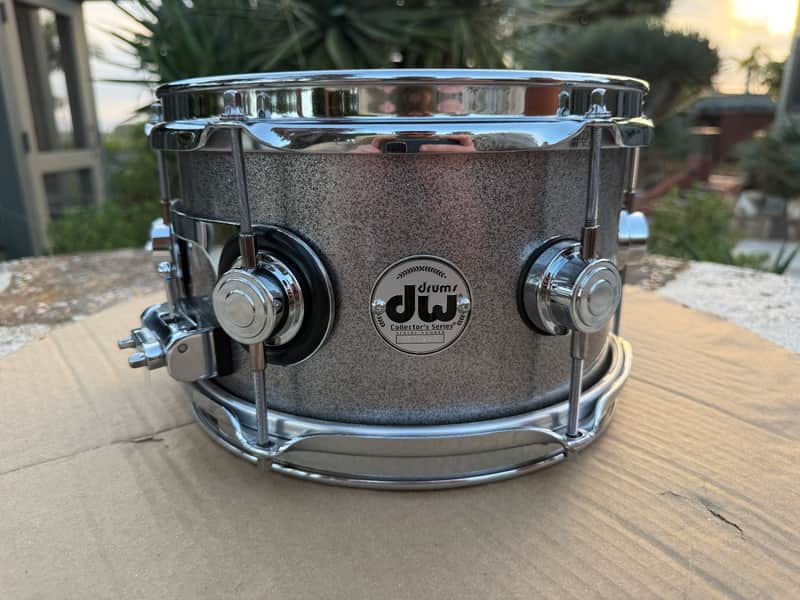 DW Collectors 10x6 Maple Side Snare drum with ten and six wood image 1