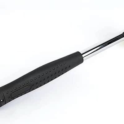 Guitar Tool Kit include Double Headed Guitar Bass Fret Wire Rubber Hammer,Guitar Fret Crown File,Stainless Steel Fret Rocker,Fingerboard Guards Protectors and Grinding Stone for Guitar(1 hammer) image 1