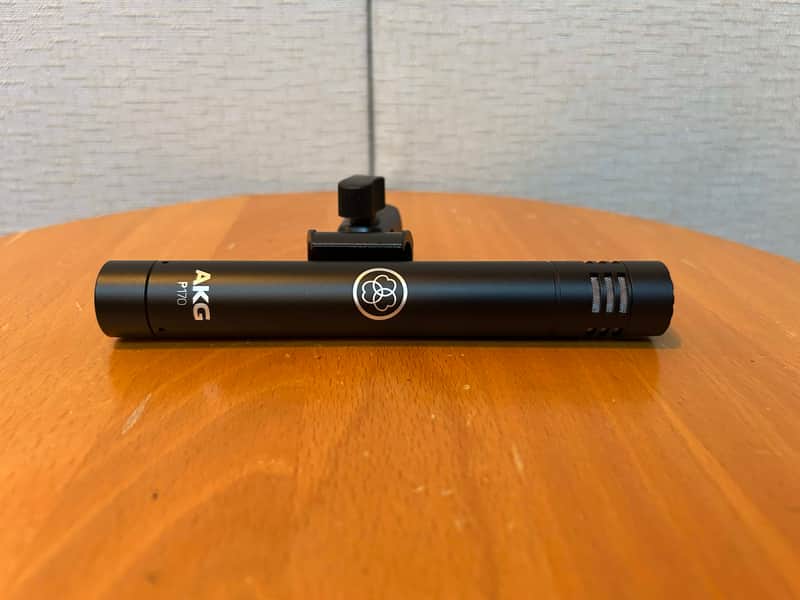 AKG P170 Small Diaphragm Cardioid Condenser Microphone 2010s - Black image 1