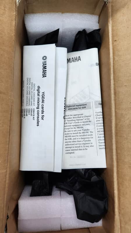 Yamaha Digital I/O Card model CD8-AE-S NEW Open Box (pair) | Reverb