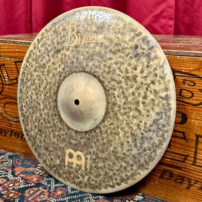 16" Meinl Byzance Extra Dry Medium Thin Hi-Hat Cymbal Pair 1002g/1522g *Video* image 3
