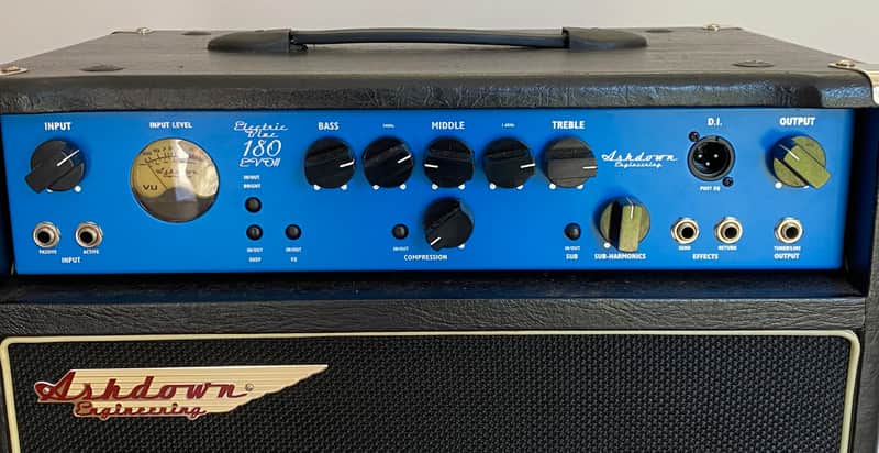 Ashdown Electric Blue 180 mid-2010s - Black / Blue | Reverb UK