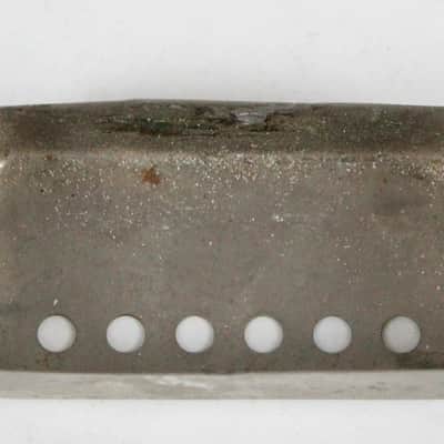 Vintage Gibson Les Paul Standard/Custom 1950s Reissue Pickup COVER ~Nickel~ Aged RELIC image 5