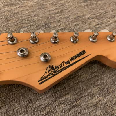 Marlin by hohner Stratocaster  Vintage Black electric guitar image 2