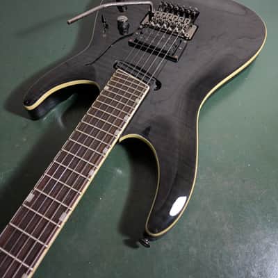 ESP Horizon Kiko 27 Frets Heel Cut 2013 See Thru Black Grass Roots image 16