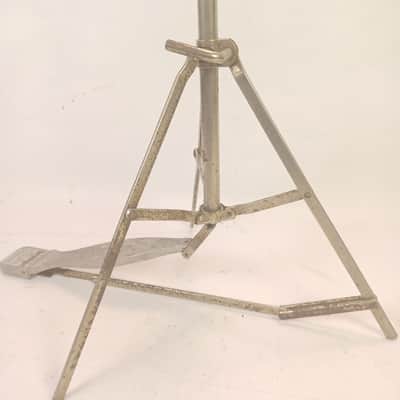 Slingerland "Krupa" Sock/Hi-Hat Cymbal Stand Pedal Vintage 50s Epic #836 Nickel image 4