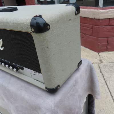 MARSHALL 1987 SILVER JUBILLEE 5550 1987 HEAD 50 WATT ORIGINAL CLEAN 1 OWNER image 4