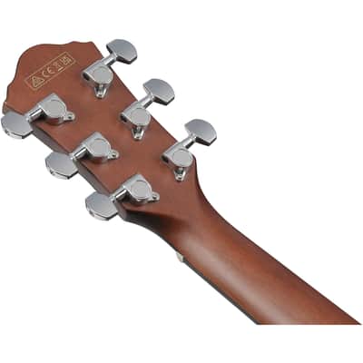 Ibanez AEWC16QA Auditorium Acoustic-Electric Guitar Transparent Emerald Burst image 10