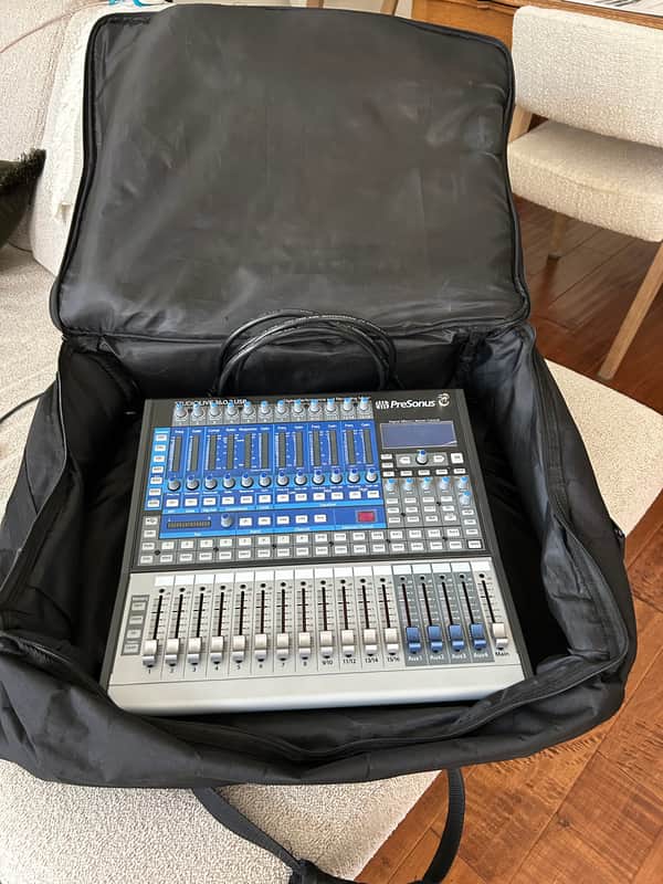 PreSonus StudioLive 16.0.2 USB 16-Channel Digital Mixer 2017 - Present - Blue/Silver image 1