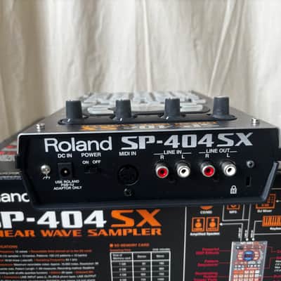 Roland SP-404SX Linear Wave Sampler SP404SX w/ box, SD card, power supply image 5