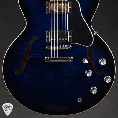 2024 - Gibson ES-335 Figured Custom Color Deep Ocean Burst 8.1 #233240186 image 2
