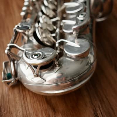 Yamaha YAS-62IIS Alto Saxophone 1990s - Silver image 7