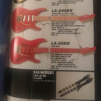 Fernandes Ken La240kk (very rare item) - Red image 9
