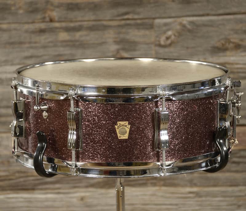 Ludwig No. 908 Jazz Festival 5x14" 8-Lug Snare Drum 1960 - 1969 image 8