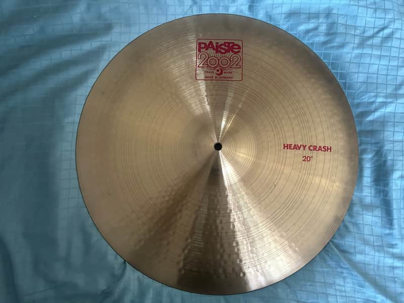 Paiste 2002 20“ Heavy Crash Made in Germany 1991 image 1