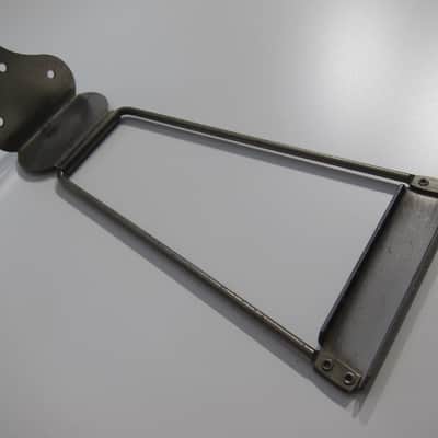 Harmony & Silvertone Archtop & Flat Top Guitar Tailpiece Authentic Vintage Part Circa-1950s-1960s-Nickel Silver image 3
