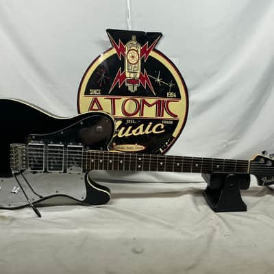 Fender John 5 Artist Series Signature Triple Tele Deluxe Guitar 1997 - Black image 1