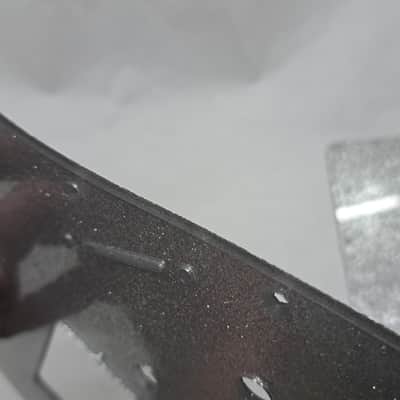 Platinum Silver Sparkle Glitter HSS pickguard + trem cover set Fits Fender Strat Stratocaster image 11