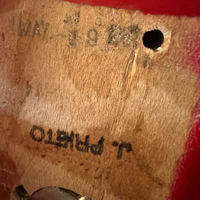 Fender American Standard Stratocaster with Rosewood Fretboard 1987 - 1988 - Torino Red image 10