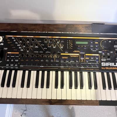 Vintage Quasimidi Sirius Groove-Synth (1997) - Working Screen / Unserviced with Vocoder Mic