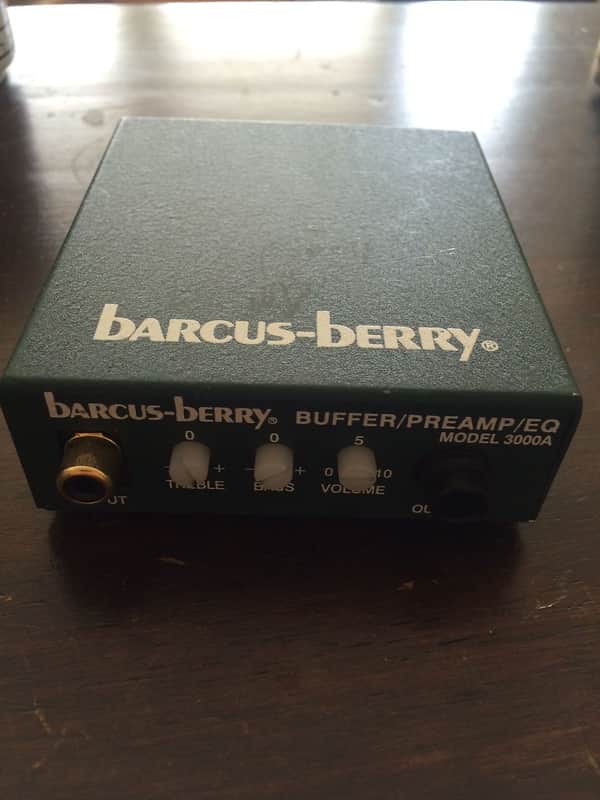 Barcus-Berry 6100 Electret Flute Mic System with Preamp image 1