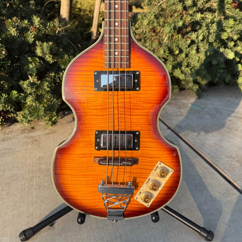 1995 – 2020 Epiphone Viola Bass with Rosewood Fretboard Vintag…