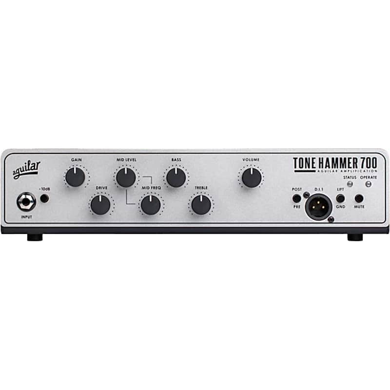Aguilar TH700V2 Tone Hammer 700 V2 Bass Amplifier Head image 1