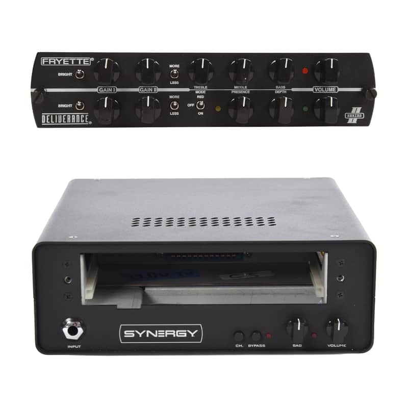 Synergy SYN-1 Table Top Preamp Module Dock  and Synergy Fryette Deliverance Tube Preamp Module Bundle image 1