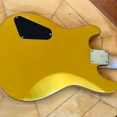 NEW Fernandes Dragonfly Electric Guitar Gold Sparkle Finish Double cutaway NOS image 15