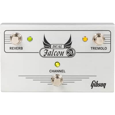 Gibson Dual Falcon 20 2x10 Two Channel Combo, Cream Bronco, Oxford Grille image 4