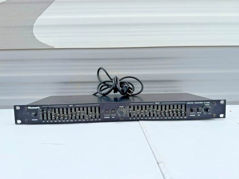 NUMARK EX-1500 Ex1500 Graphic Equalizer 15-band Stereo Rack Mount image 1