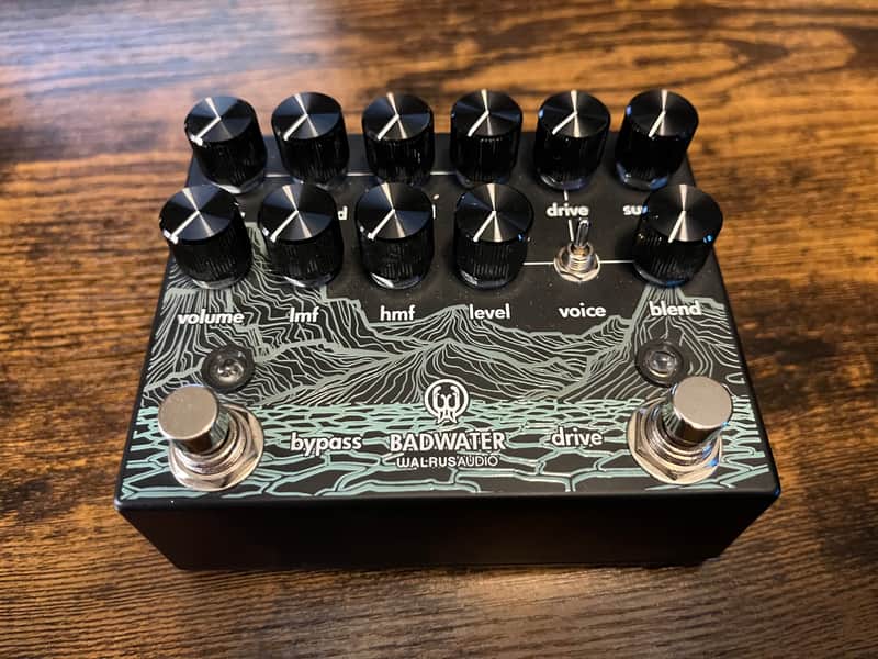 Walrus Audio Badwater Bass Preamp & DI 2020’s - Black image 1