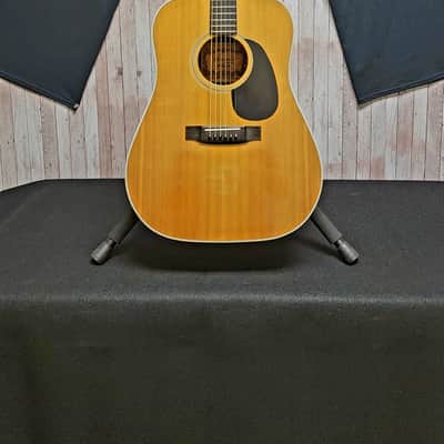 early 70's Yamaki Dreadnought AY 303S "Folk Deluxe" Spruce & Rosewood w/ Original Hard Case image 2