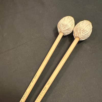 Mike Balter 61B Mallets, RE-WRAPPED, Mushroom Head Series - VERY GOOD image 1