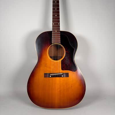 1959 Gibson LG-1 Sunburst Finish Acoustic Guitar w/OSSC image 1