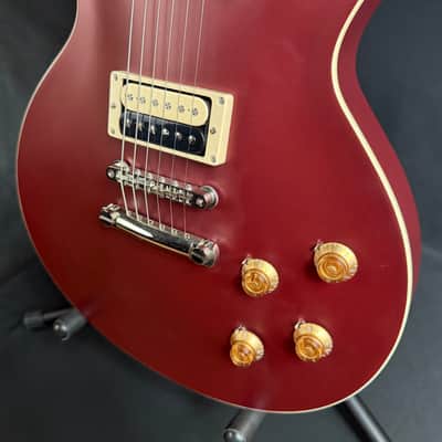 Eastman SB59/S-BR Solidbody Electric Guitar Vintage Satin Burgundy Red w/ Gig Bag image 8