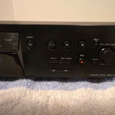 Sony MDS-JE470 minidisc player recorder deck Late 1990s - Black image 7
