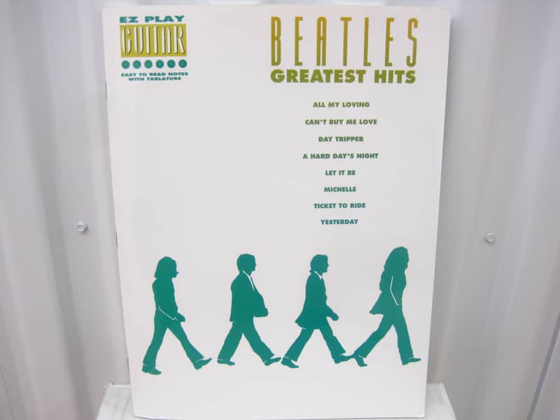 The Beatles Greatest Hits EZ Play Guitar Sheet Music Song Book Tab Tablature image 1