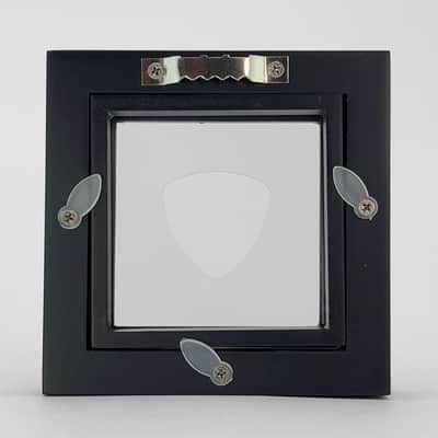 3" x 3" Double Sided Guitar Pick Display, CLEAR #346 Rounded Bass Shape image 9