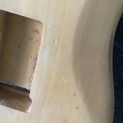DIY Basswood Guitar Body with Humbucker image 9