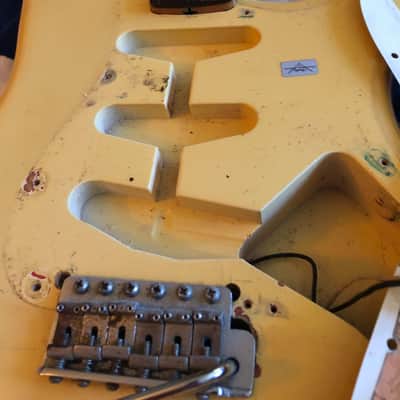 Fender Stratocaster American Vintage Re Issue (AVRI) 62' 1987 Olympic White image 15